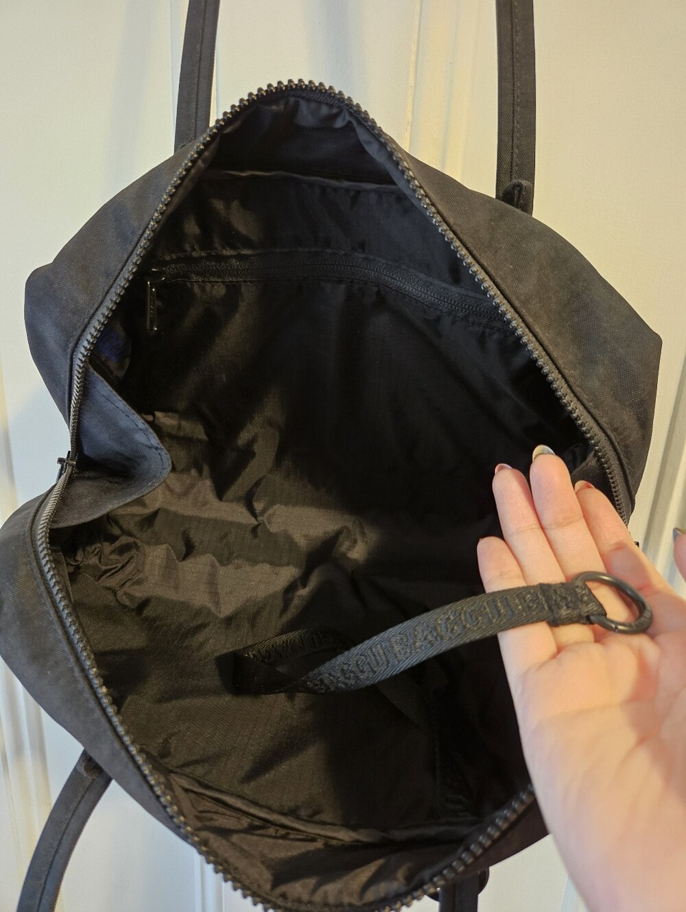 Baggu Black Bowler Bag - Picture 5 of 6